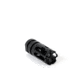 NEMO Arms Builder Muzzle Compensator, .223/5.56mm, 1/2x28TPI, Bead Blasted w/ Black Oxide, Black, NBS-556-Comp-T3S