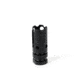NEMO Arms Builder Muzzle Compensator, .223/5.56mm, 1/2x28TPI, Bead Blasted w/ Black Oxide, Black, NBS-556-Comp-T3S