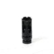 NEMO Arms Builder Muzzle Compensator, .223/5.56mm, 1/2x28TPI, Bead Blasted w/ Black Oxide, Black, NBS-556-Comp-T3S