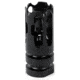 NEMO Arms Builder Muzzle Compensator, .223/5.56mm, 1/2x28TPI, Bead Blasted w/ Black Oxide, Black, NBS-556-Comp-T3S