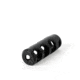 NEMO Arms Builder Series TC-1 Muzzle Brake, .30 Carbine/7.62mm, 5/8x24, Oxide, Black, NBP-30C-MB-TCS
