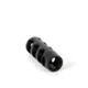 NEMO Arms Builder Series TC-1 Muzzle Brake, .30 Carbine/7.62mm, 5/8x24, Oxide, Black, NBP-30C-MB-TCS