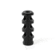NEMO Arms Builder Series TC-1 Muzzle Brake, .30 Carbine/7.62mm, 5/8x24, Oxide, Black, NBP-30C-MB-TCS