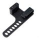 NeoMag Bottom Mount Holster Clip, w/ Wing and Canting, Left, Black, 1x1x1in, AL-VERT-CANT-WNG-LH