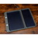 NeoMag Leather Bottom EDC Tray, w/ Brass Rod, OD Green/Black, 11x11x4in, LGTRAY-ODG-BL-YES