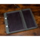 NeoMag Leather Bottom EDC Tray, w/ Brass Rod, OD Green/Crazy Horse, 11x11x4in, LGTRAY-ODG-CHL-YES