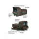 NEW Aimshot HG Pro Reflex Sight, Red Circle Cross Hair Reticle HGPROC