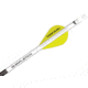 New Archery Products Quikfletch 2in Quikspin Vanes, 100 pack, White/Yellow/Yellow NAP-60-661