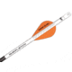 New Archery Products Quikfletch 2in Quikspin Vanes, 100 pack, White/Orange/Orange NAP-60-662