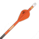 New Archery Products Quikfletch w/ 2in Quikspin Archer's Choice Vanes, 100 Pack, Orange/Orange/Orange, NAP-60-574