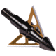 New Archery Products Thunde/Right Handead Nitro Broadhead 100 grain, Black, Pack of 3, 60-036