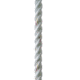 New England Ropes 1/2&quot; X 15' Premium Nylon 3 Strand Dock Line - White w/Tracer 76605