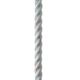 New England Ropes 1/2" X 15' Premium Nylon 3 Strand Dock Line - White w/Tracer, C6050-16-00015