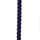 New England Ropes 1/2&quot; X 25' Premium Nylon 3 Strand Dock Line - Navy Blue 76631