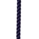 New England Ropes 1/2" X 25' Premium Nylon 3 Strand Dock Line - Navy Blue, C6053-16-00025