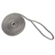 New England Ropes 5/8in x 25ft Nylon Double Braid Dock Line - Grey, Grey, 5058-20-00025