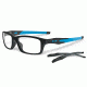 Oakley Crosslink 53mm Satin Black /Sky Blue Eyeglass Frames w/Blank Lenses OX8027-0153