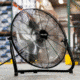 NewAir 18in High Velocity Portable Floor Fan, Black, WindPro18F