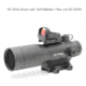 Newcon Optik NC 6x50 Red Dot Sight, 0.25 MOA Red/Green Rangefinding Reticle, Black, NC 6x50