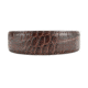 Nexbelt Alligator PreciseFit Embossed Leather Strap, Coffee, SAL3747