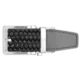 Nexbelt Braided Belt, Grey, Up to 50 Waist, PCD4825