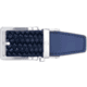 Nexbelt Braided Belt, Navy, Up to 50 Waist, PCD4832