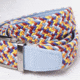 Nexbelt Braided Belt, Rainbow, Up to 50" Waist, PCD4771