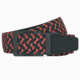Nexbelt Braided Belt, Red/Black, Up to 50 Waist, PCD1985
