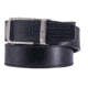 Nexbelt Smooth USA Flag Tip Debossed Dress Belt, Non-EDC, Black, PCH6236