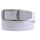 Nexbelt Smooth USA Flag Tip Debossed Dress Belt, Non-EDC, White, PCH6243