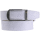 Nexbelt Smooth USA Flag Tip Debossed Dress Belt, Non-EDC, White, PCH6243