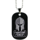 Nexbelt Spartan Dog Tag - Black Series, Aluminum, DT002