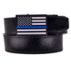 Nexbelt Thin Blue Line Classic EDC Gun Belt, Black, 1.38in, PCS0913