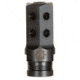 Next Level Armament Heretic Compensator/Flash no Spike, 9mm, 13.5x1 Left Hand, Black, NLX729