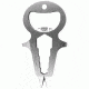 NexTool Happy Hero Pocket Multi-tool w/Carabiner, Chrome KT5007B