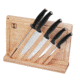 Nextorch Kitchen Block Set with Cutting Board 6 Piece 9005494