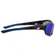NFL Lateral New England Patriots Bifocal Prescription Sunglasses, Matte Black Frame, 619462A19BI