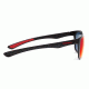 NFL Wayfarer Arizona Cardinals Progressive Prescription Sunglasses, Matte Black Frame, 622088T01PR