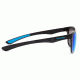 NFL Wayfarer Carolina Panthers Progressive Prescription Sunglasses, Matte Black Frame, 622088T05PR