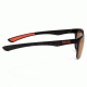 NFL Wayfarer Cleveland Browns Progressive Prescription Sunglasses, Matte Black Frame, 622088T08PR