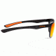NFL Wayfarer Denver Broncos Progressive Prescription Sunglasses, Matte Black Frame, 622088T10PR