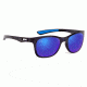 NFL Wayfarer Detroit Lions Progressive Prescription Sunglasses, Matte Black Frame, 622088T11PR