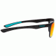 NFL Wayfarer Miami Dolphins Progressive Prescription Sunglasses, Matte Black Frame, 622088T17PR