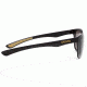NFL Wayfarer New Orleans Saints Progressive Prescription Sunglasses, Matte Black Frame, 622088T20PR