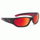 NFL Zone Arizona Cardinals Single Vision Prescription Sunglasses, Matte Black Frame, 655975T01SV