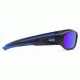 NFL Zone Baltimore Ravens Single Vision Prescription Sunglasses, Matte Dark Blue Frame, 655975T03SV