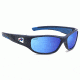 NFL Zone Buffalo Bills Single Vision Prescription Sunglasses, Matte Dark Blue Frame, 655975T04SV