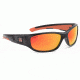 NFL Zone Cincinnati Bengals Single Vision Prescription Sunglasses, Matte Black Frame, 655975T07SV