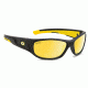 NFL Zone Green Bay Packers Single Vision Prescription Sunglasses, Matte Black Frame, 655975T12SV