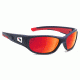 NFL Zone New England Patriots Single Vision Prescription Sunglasses, Matte Dark Blue Frame, 655975T19SV